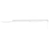 Cadre d'auvent Blanc 400 × 350 cm Aluminium 558648558648