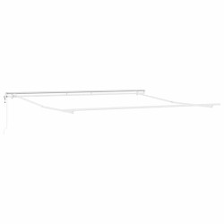 Cadre d'auvent Blanc 450 × 350 cm Aluminium 558649558649