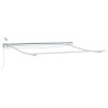 Cadre d'auvent Blanc 350 x 250 cm Aluminium 558653558653