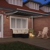 Cadre d'auvent Blanc 350 x 250 cm Aluminium 558653558653