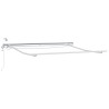 Cadre d'auvent Blanc 3 x 2,5 m Aluminium 558654558654