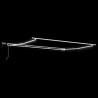 Cadre d'auvent Blanc 500 × 350 cm Aluminium 558658558658