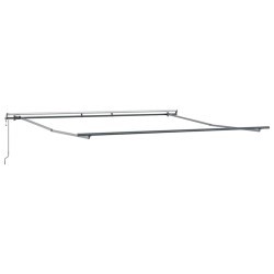 Cadre d'auvent Anthracite 400 × 350 cm Aluminium 558661558661