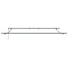Cadre d'auvent Anthracite 400 × 350 cm Aluminium 558661558661