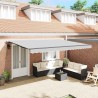 Cadre d'auvent Anthracite 450 × 300 cm Aluminium 558663558663