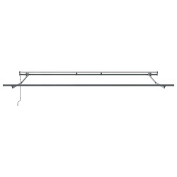 Cadre d'auvent Anthracite 450 × 300 cm Aluminium 558663558663