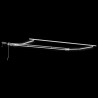 Cadre d'auvent Blanc 400 × 300 cm Aluminium 558665558665