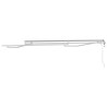 Cadre d'auvent Blanc 350 x 250 cm Aluminium 558670558670