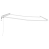 Cadre d'auvent Blanc 300 x 250 cm Aluminium 558671558671