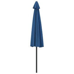 Parasol de balcon avec mât en aluminium Bleu 300x155x223cm Demi 558677558677