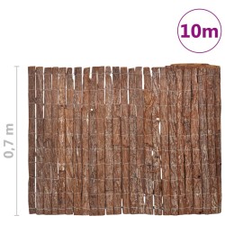 Clôture Écorce 1000x70 cm 558679558679