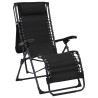 Chaise pliable de terrasse Textilène Noir 558691558691