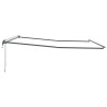 Cadre d'auvent Anthracite 450 × 350 cm Aluminium 558701558701