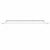 Cadre d'auvent Blanc 500 × 350 cm Aluminium 558704558704