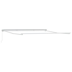 Cadre d'auvent Blanc 450 × 350 cm Aluminium 558705558705