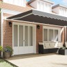 Cadre d'auvent Blanc 600 × 350 cm Aluminium 558714558714