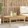Table de jardin 65x65x30 cm Bambou 558715558715