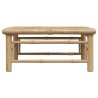 Table de jardin 65x65x30 cm Bambou 558715558715