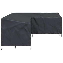 Housse pour meubles Noir 250 x 180 x 80 cm Tissu Oxford 420D 558718558718