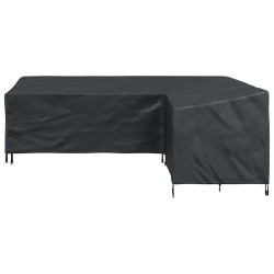 Housse pour meubles Noir 250 x 180 x 80 cm Tissu Oxford 420D 558718558718