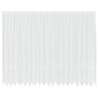Rideau en Dentelle Floral Blanc 245 x 500 cm Polyester 558730558730