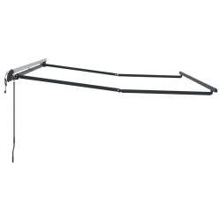 Cadre d'auvent Anthracite 350 x 250 cm Aluminium 558731558731