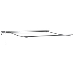Cadre d'auvent Anthracite 500 × 350 cm Aluminium 558734558734