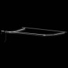 Cadre d'auvent Anthracite 450 × 350 cm Aluminium 558735558735