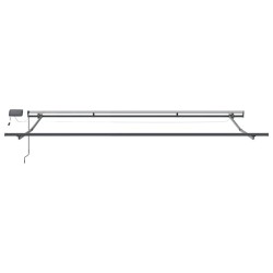Cadre d'auvent Anthracite 500 × 300 cm Aluminium 558737558737