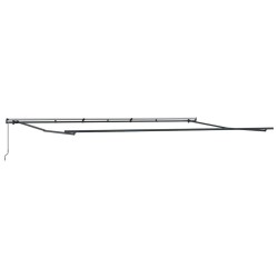 Cadre d'auvent Anthracite 600 × 350 cm Aluminium 558739558739