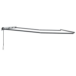 Cadre d'auvent Anthracite 600 × 350 cm Aluminium 558739558739