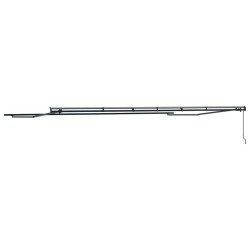 Cadre d'auvent Anthracite 600 × 350 cm Aluminium 558739558739