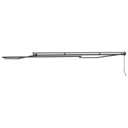 Cadre d'auvent Anthracite 500 × 350 cm Aluminium 558740558740