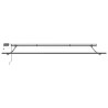 Cadre d'auvent Anthracite 400 × 300 cm Aluminium 558741558741