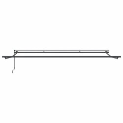 Cadre d'auvent Anthracite 450 × 350 cm Aluminium 558742558742