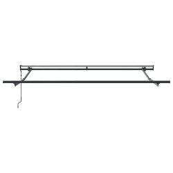 Cadre d'auvent Anthracite 300 x 250 cm Aluminium 558743558743