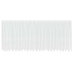 Rideau en Dentelle Floral Blanc 140 x 600 cm Polyester 558748558748