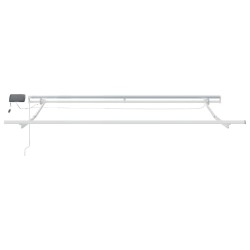 Cadre d'auvent Blanc 300 x 250 cm Aluminium 558750558750
