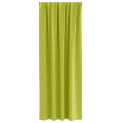 Rideaux occultants avec anneaux 2 pcs Vert 245 x 140 cm 558790558790