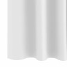 Rideaux occultants avec anneaux 2 pcs Blanc lumineux 558791558791