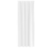 Rideaux occultants avec anneaux 2 pcs Blanc pur 245 x 140 cm 558793558793