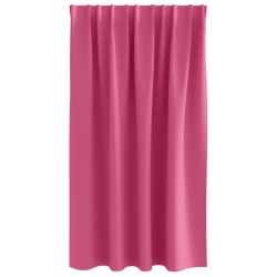 Rideaux occultants avec anneaux 2 pcs Rose vif 140 x 140 cm 558799558799