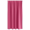 Rideaux occultants avec anneaux 2 pcs Rose vif 140 x 140 cm 558799558799