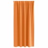 Rideaux occultants avec anneaux 2 pcs Orange 175 x 140 cm 558803558803