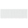 Rideau en Dentelle Floral Blanc 140 x 750 cm Polyester 558825558825