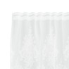 Rideau en Dentelle Floral Blanc 140 x 750 cm Polyester 558825558825