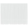 Rideau en Dentelle Floral Blanc 260 x 600 cm Polyester 558829558829
