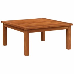 Table de salon de jardin 63x63x30 cm Bois solide d'acacia 558833558833