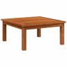 Table de salon de jardin 63x63x30 cm Bois solide d'acacia 558833558833