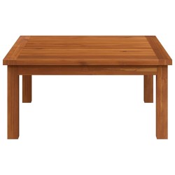Table de salon de jardin 63x63x30 cm Bois solide d'acacia 558833558833